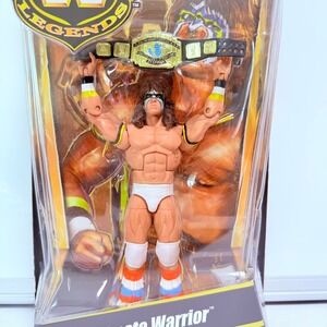 Ultimate Warrior WWE Legends Series 4 Mattel Elite Figure WWF NEW Factory Sealed